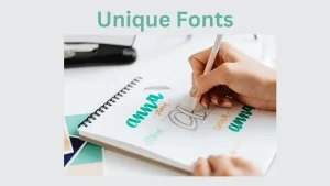 Unique Fonts